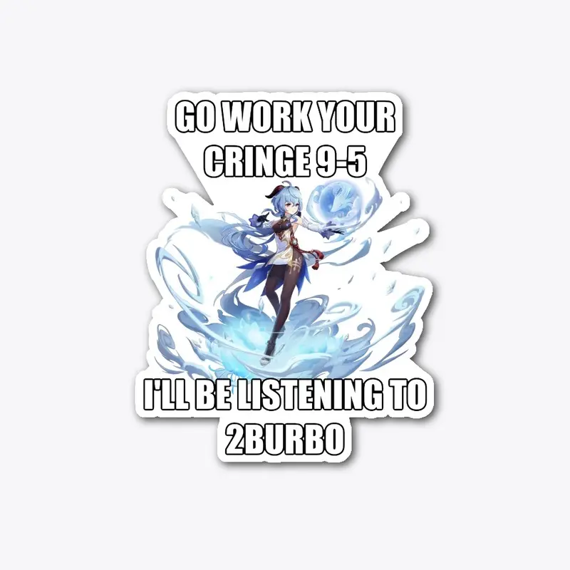 2burbo sticker